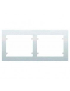 Placa II elemento horizontal Blanco BJC 18002 IRIS
