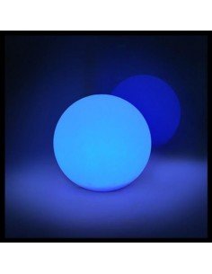 Esfera Led RGB IP68 Solar Recargable con Batería