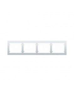 Placa IV elemento horizontal  Blanco BJC 18004 IRIS