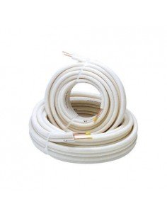 Rollo Cobre Bitubo Aislado 20MT 1/4 x 1/2 Foma