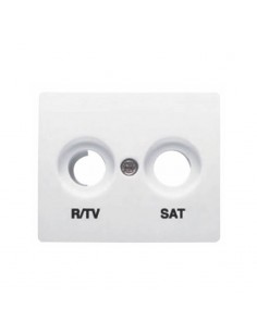 Tapa toma R/TV-SAT BJC 18320 IRIS blanco