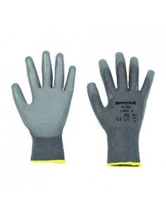 Guantes de seguridad talla 10 poliamida PU 1ST gris