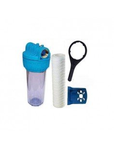 Kit Osmosis 3 Piezas Con Cartucho Soporte Y Llave Hidro Water FI500204