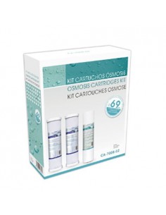 Kit Osmosis 3 Cartuchos Hidro Water CA700802