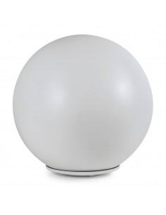 Farola jardín Bola 40cm OPAL polietileno + Base E-27