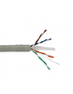Rollo 305m cable de red UTP Cca datos CAT6 LSZH Libre de halógenos