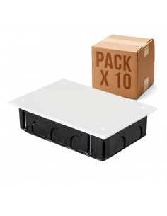 Pack 10 Cajas de empotrar pladur 206x136