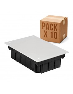 Pack 10 Cajas de empotrar 200x130mm