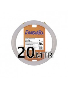 Guia Pasacable NYLON 4MM 20MT Blanca