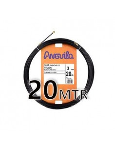 Guia Pasacable NYLON 3MM 20MT Negra