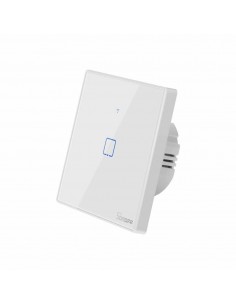 Sonoff T2EU1C-TX Interruptor Táctil Inteligente WiFi de un solo canal Blanco