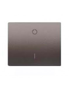 Tecla Int. Bipolar Negro Acero Neptuno BJC 18708-AN IRIS