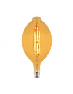 Bombilla LED Filamento E27 BT180 6W Ámbar en Caja
