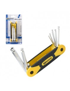 Juego Llaves Allen Plegable 7 Piezas