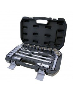 Juego Llaves Vaso  24 Piezas 1/2 Plus