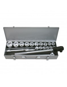 Juego Llaves Vaso  21 Piezas 3/4 Plus