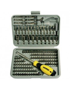 Juego Puntas Maurer 1/4 25-50mm Con adaptador 138 piezas