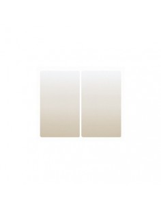 Tecla doble/Int. Cdor Beig BJC 18709-A IRIS