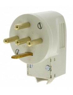 Clavija Trifásica 3P+N+TT 20A 400V Legrand 055157