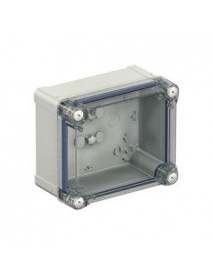 Caja metálica transparente 192x121x105 Schneider NSYTBS191210HT