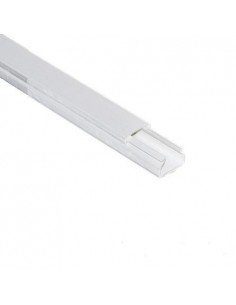 Tira Canaleta 2 mtrs 16x10mm Blanca Adhesiva