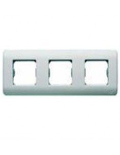 Placa III elementos Anchos o 6 Estrechos  Blanco BJC 16003 SOL TEIDE