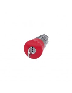3SU1050-1HF20-0AA0 SETA ENCLAVAMIENTO D-40M/M ROJA 1/4 DE LLAVE