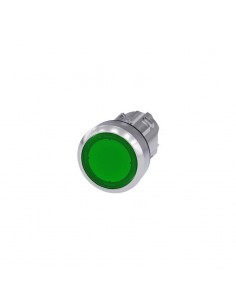 3SU1051-0AB40-0AA0 PULSADOR RASANTE METAL LUMINOSO VERDE