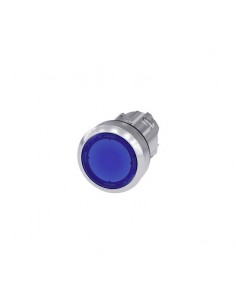 3SU1051-0AB50-0AA0 PULSADOR RASANTE METAL LUMINOSO AZUL