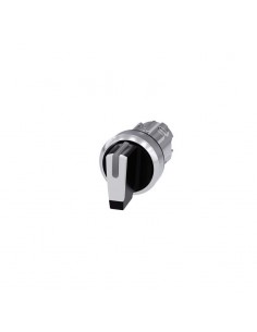 3SU1052-2BL60-0AA0 SELECTOR 3P METAL MANETA CORTA BLCO