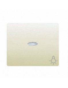 Tecla Pulsador Luz Beig con Luminoso BJC 18717-AL IRIS