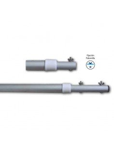 Pértiga Telescópica cierre excéctrico piscinas 2,4 - 4,8 m