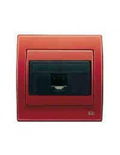 Tapa  RJ45 Rojo Rubi BJC 19783-RR IRIS