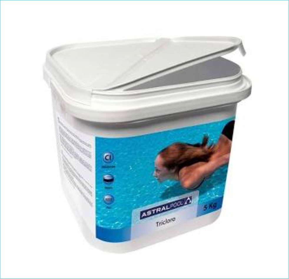 Tricloro granulado disolución lenta 90% Astralpool 5Kg