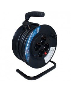 Alargadera enrollacables 2P+TT  3X1mm 20MT