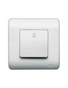 Tecla Pulsador Campana Blanco BJC 17717 SOL TEIDE