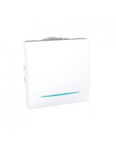 Pulsador con piloto Eunea Unica U3.206.18N