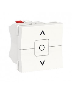Interruptor de persiana 6A New Unica Blanco NU320818