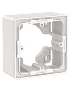 Zócalo de superficie 1 Elemento New Unica Blanco NU800218