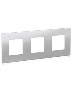 Marco 3 Elemento New Unica Acero NU600680