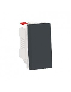 Interruptor Estrecho New Unica Antracita NU310154