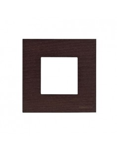 Marco de 1 elemento, 2 módulos  N2271 WG Niessen Zenit Wengué