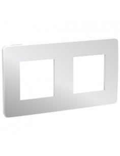 Marco 2 Elementos New Unica Aluminio Blanco NU280455
