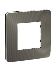 Marco 1 Elemento New Unica Carbono Negro NU280253