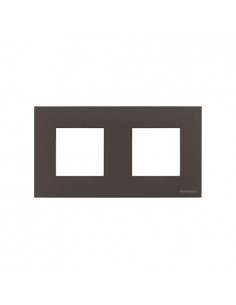 Marco de 2 elementos N2272 AN Niessen Zenit Antracita