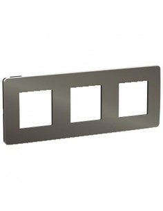 Marco 3 Elemento New Unica Carbono Negro NU280653