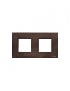 Marco de 2 elementos N2272 WG Niessen Zenit Wengué