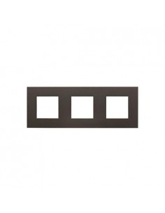 Marco de 3 elementos N2273 AN Niessen Zenit Antracita