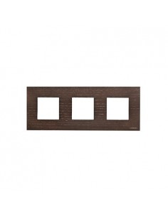 Marco de 3 elementos N2273 WG Niessen Zenit Wengué