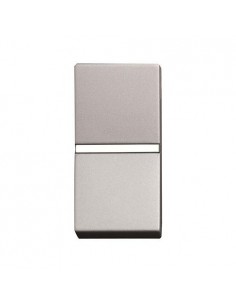 Interruptor Bipolar NIESSEN ZENIT N2101.2 PL 1 modulo Plata